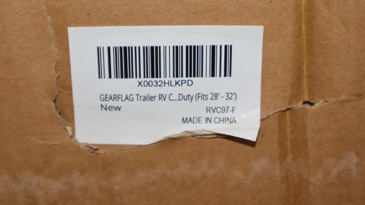 Gearflag RV Travel Camper Cover RVC-F RVC97-F Fits 28'-32' Gray (New)