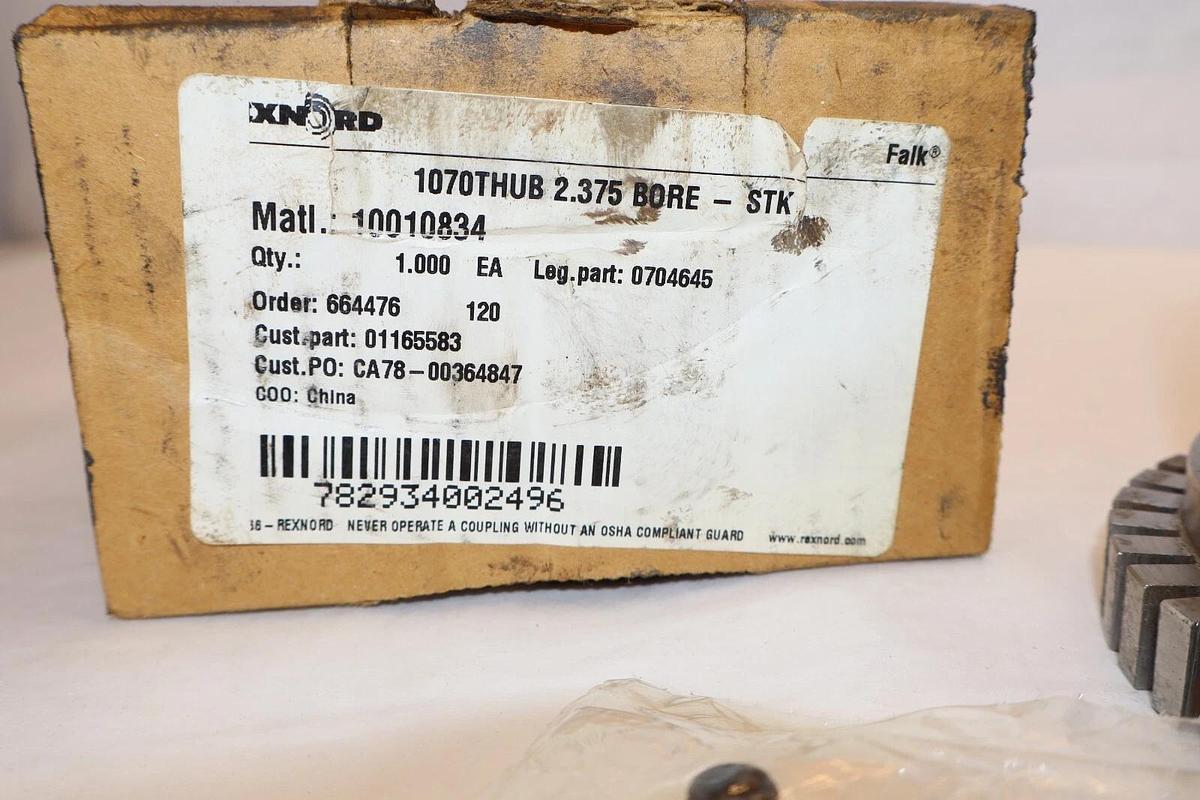 (NEW) REXNORD FALK HUB 1070T 2.375 1070Tx2.375