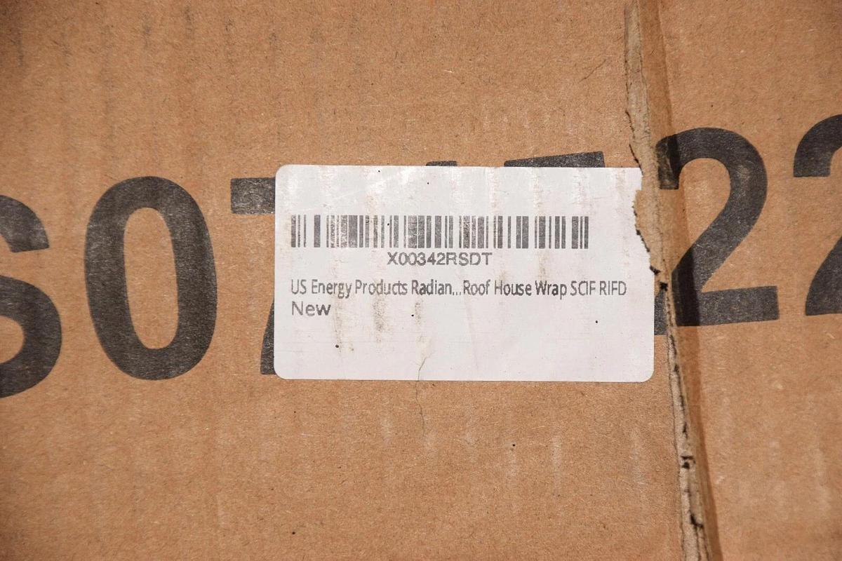 (NEW) US ENERGY PRODUCTS RFB2PE48 , 250P 48" Aluminum Roof House Wrap