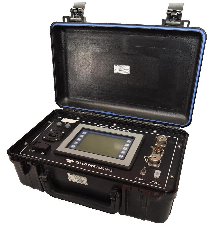 Used Teledyne Benthos Universal Deck Box UDB-9000-M UDB9000 UDB 9000 M Oceonographic