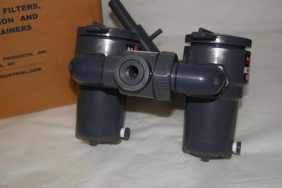 (NEW) HAYWARD  DS10050F 1/2” PVC Duplex Basket Strainer (Baskets not Included)