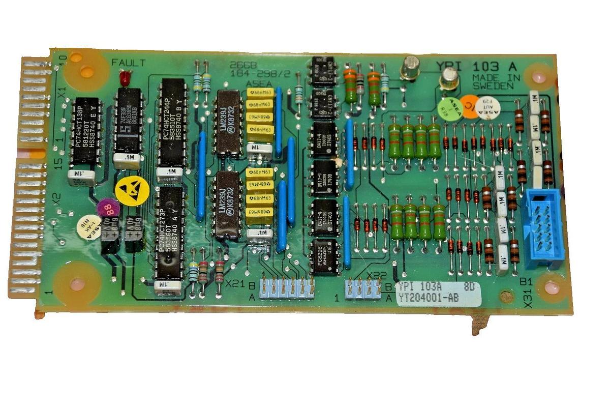 ABB YPI 103A Circuit Board Card YT204001-AB YPI103A YT204001AB (New)
