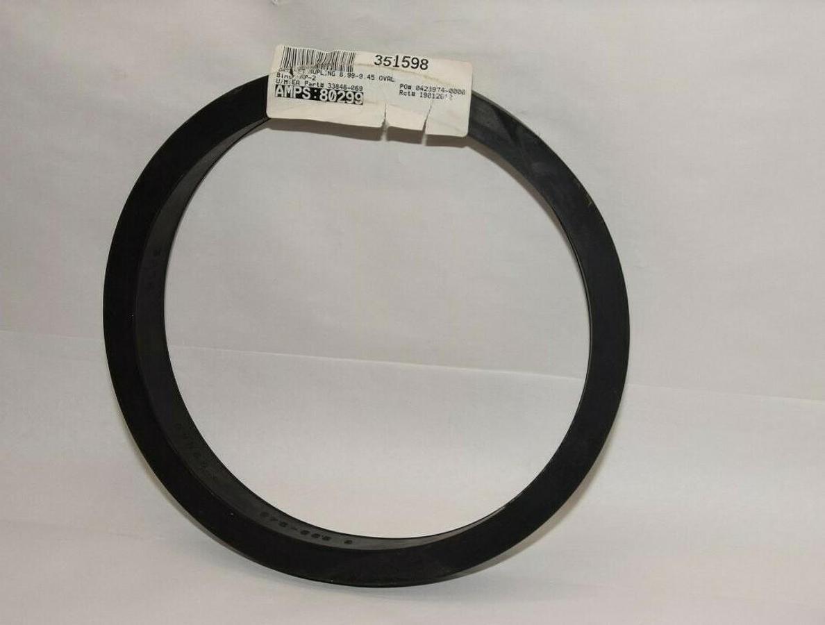 (NEW) Smith-Blair 33846-069 PT33846 8.99-9.45 Oval Gasket Coupling