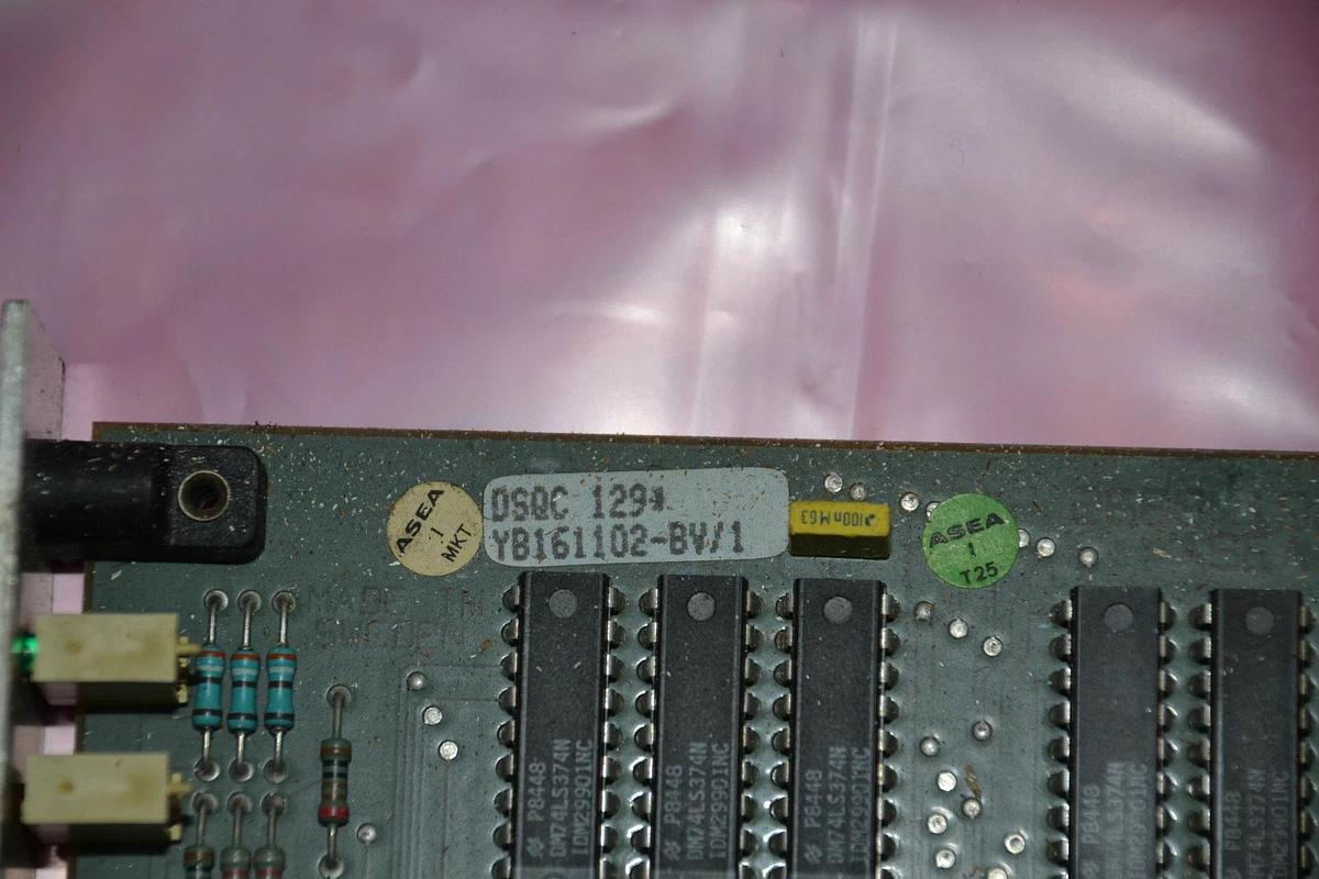 Used ABB ASEA CIRCUIT BOARD CARD DSQC 129 YB161102-BV/1 2668 182-82/1