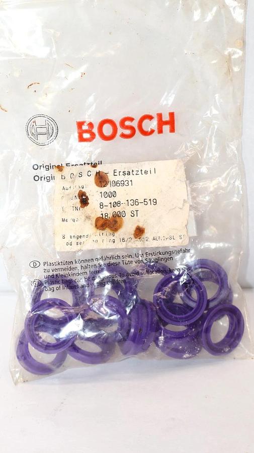 Bosch 12406931 , 8-108-136-519 , 8108136519 O-Seal , Purple (New - Lot 16)