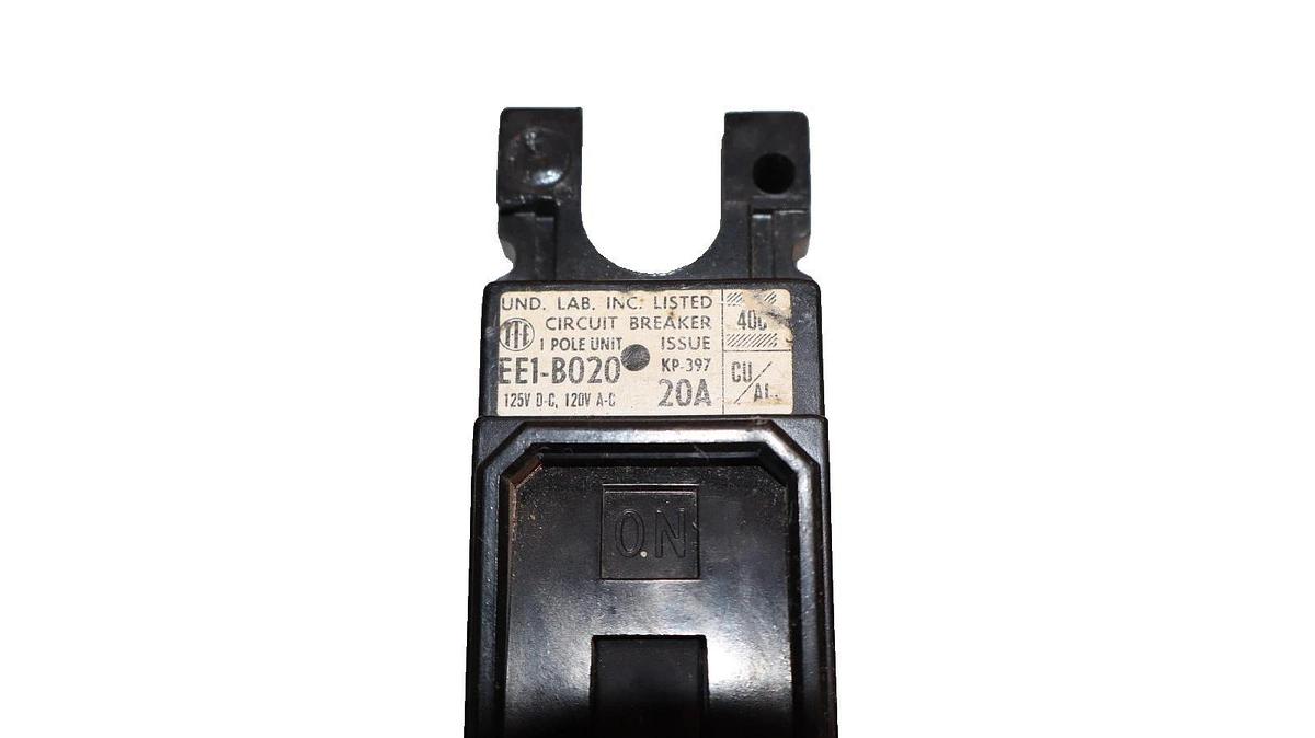 Used Siemens I-T-E Circuit Breaker 20A 20 Amp EE1-B020 120V EE1B020 (Lot of 6)