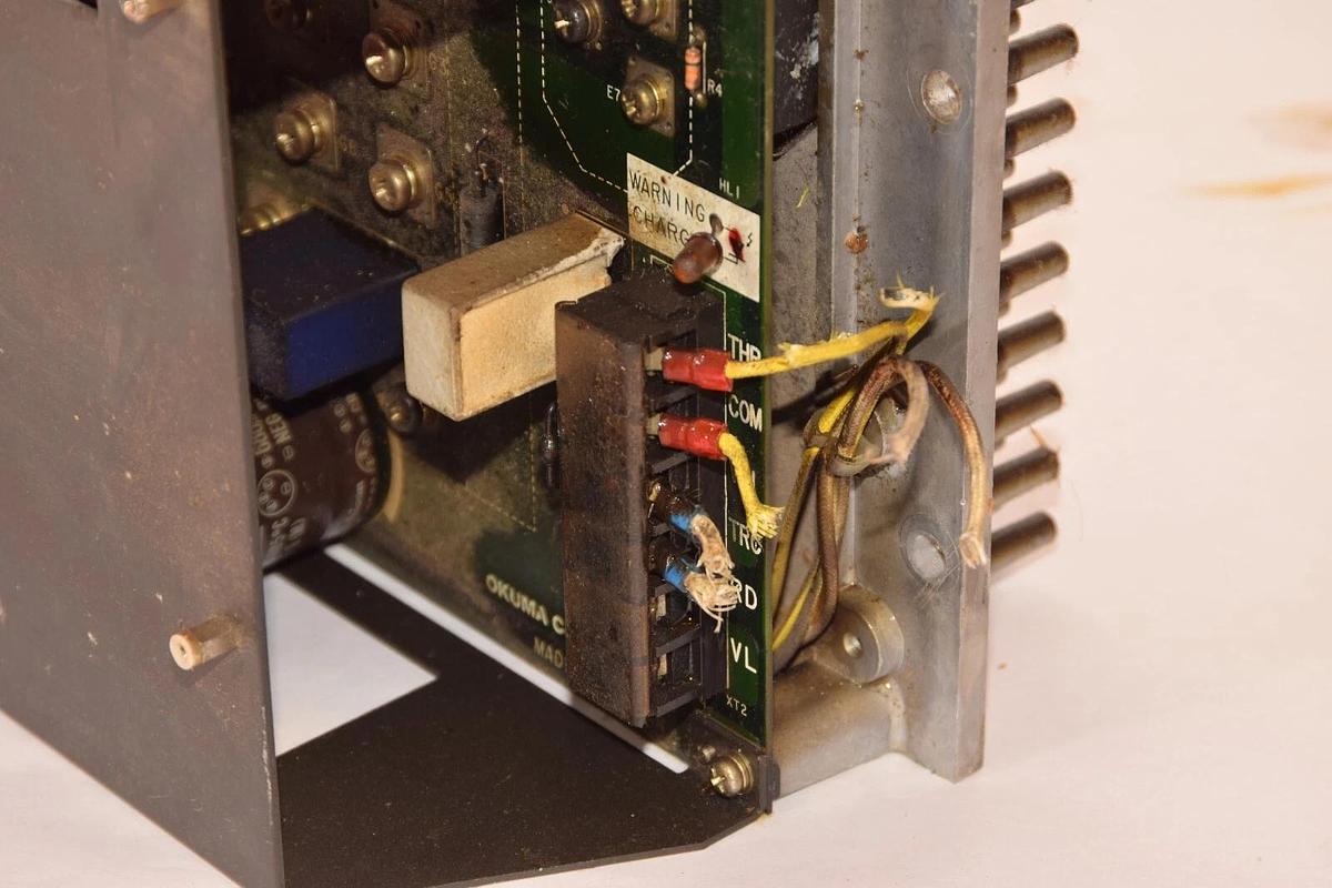 Used OKUMA BLII-D150A  BLII-D150 A SERVO AMPLIFIER lower card  E4809-820-005-B