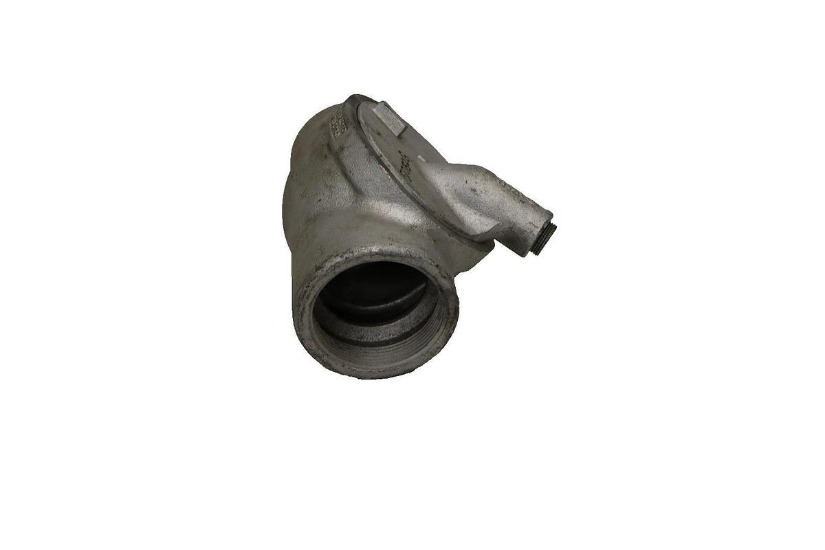 Used Crouse Hinds Any Angle Conduit Seal Fitting w/ 3" Female Hub EZS8 , 517152G