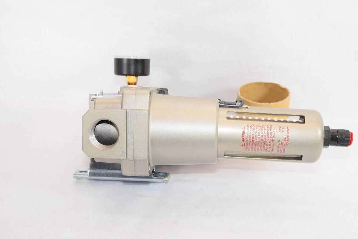 (NEW) SMC AF60-N10D-Z / AR60-N10-Z / AC60B-N10DG-Z Regulator Combo W/Gauge