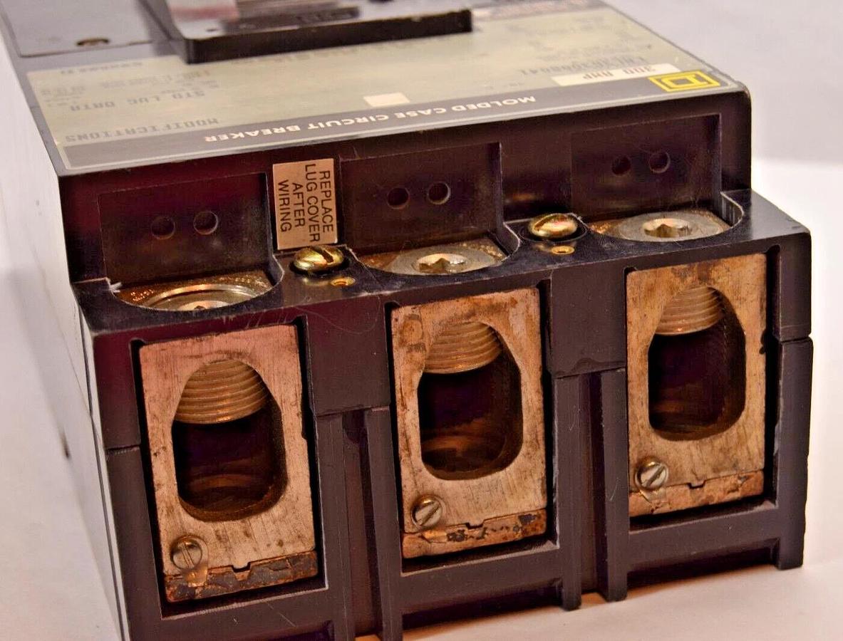 Used SQUARE D Circuit Breaker LAL363008041 300a 300 Amp 600v LA11021 1500a-3000a Trip
