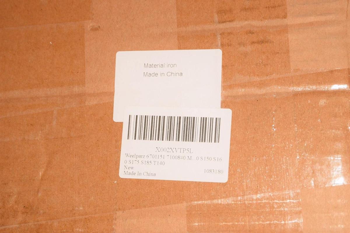 (NEW) WEELPARZ 6701151 7100840M Exhaust Pipe and Muffler