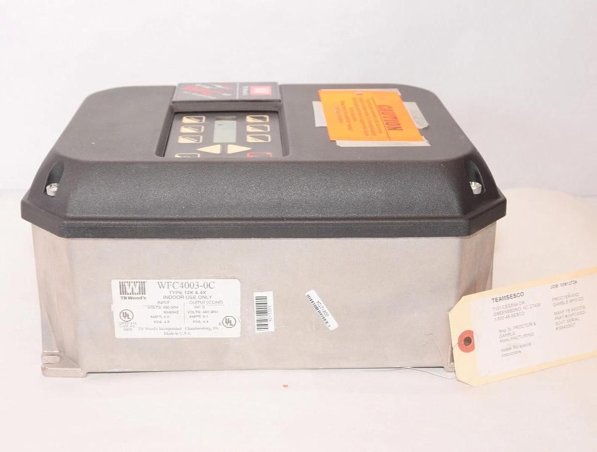 WOOD'S TB Woods E-TRAC AC INVERTER WFC4003-0C WFC40030C 460V 3HP 12k 4x