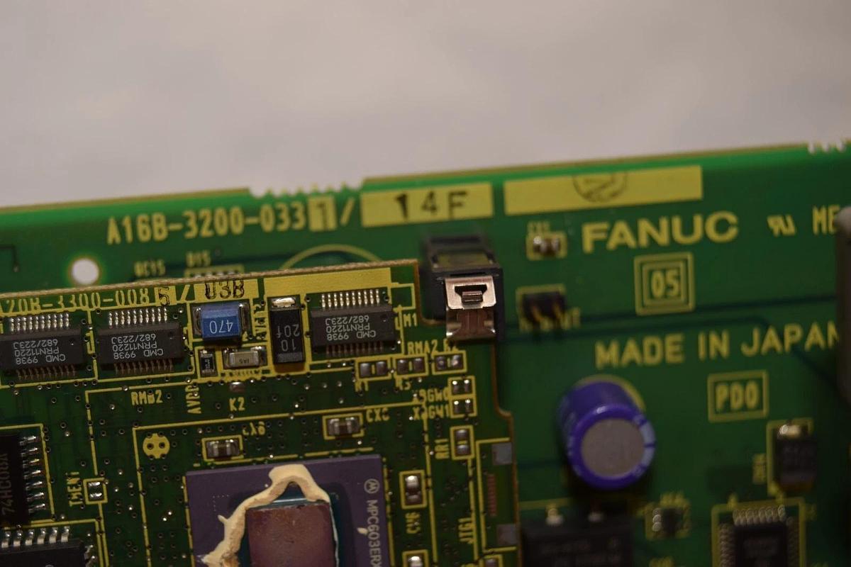 Used FANUC A16B-3200-0331/14F , A16B-3200-0331/14F900167 CPU Circuit Board Module