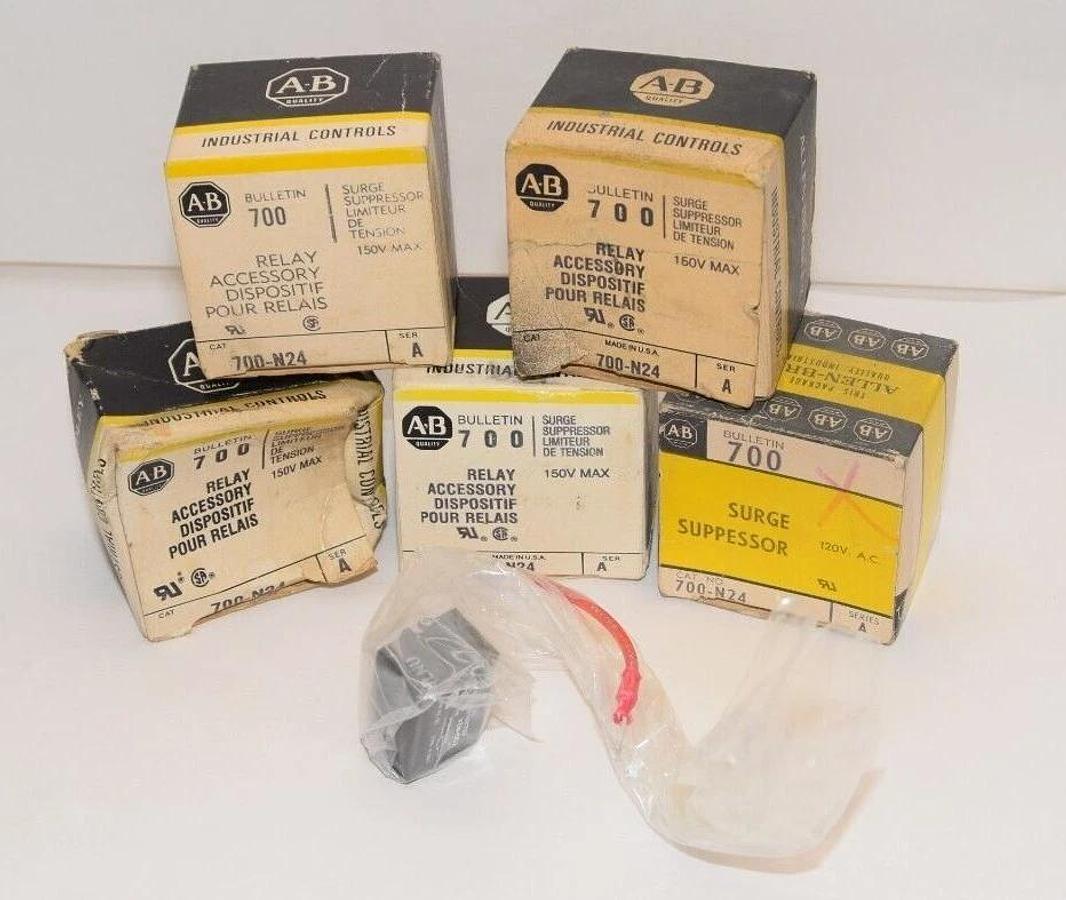 (NEW - Lot of 4) ALLEN BRADLEY 700-N24 Series A 150V Surge Suppressor