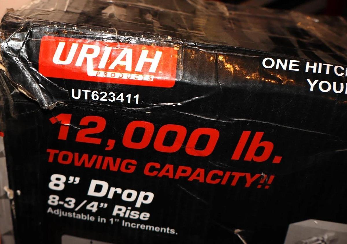 Uriah UT623411 12,000lb 8" Drop Adjustable Ball Mount Hitch 2" "Parts incomplete
