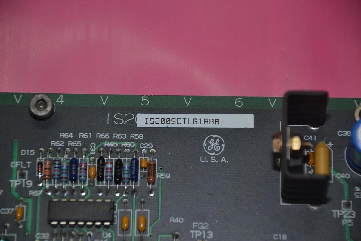 Used GENERAL ELECTRIC IS200SCTLG1ABA MRP580585 Is200 CONTROL BOARD