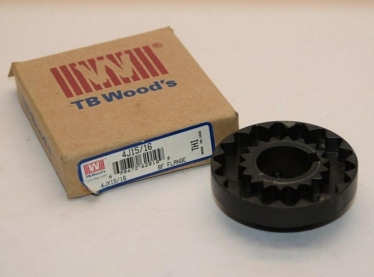 (NEW) TB WOODS 4J15/16 4JX15/16 15/16" Bore SF Flange