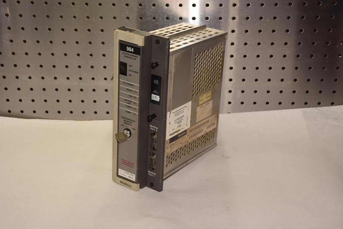 Used MIDICON PC-CBCA-000 W/ AS-M680-108, AS-E60A-000 MODULE CLUTCH & BREAK CONTROLLER