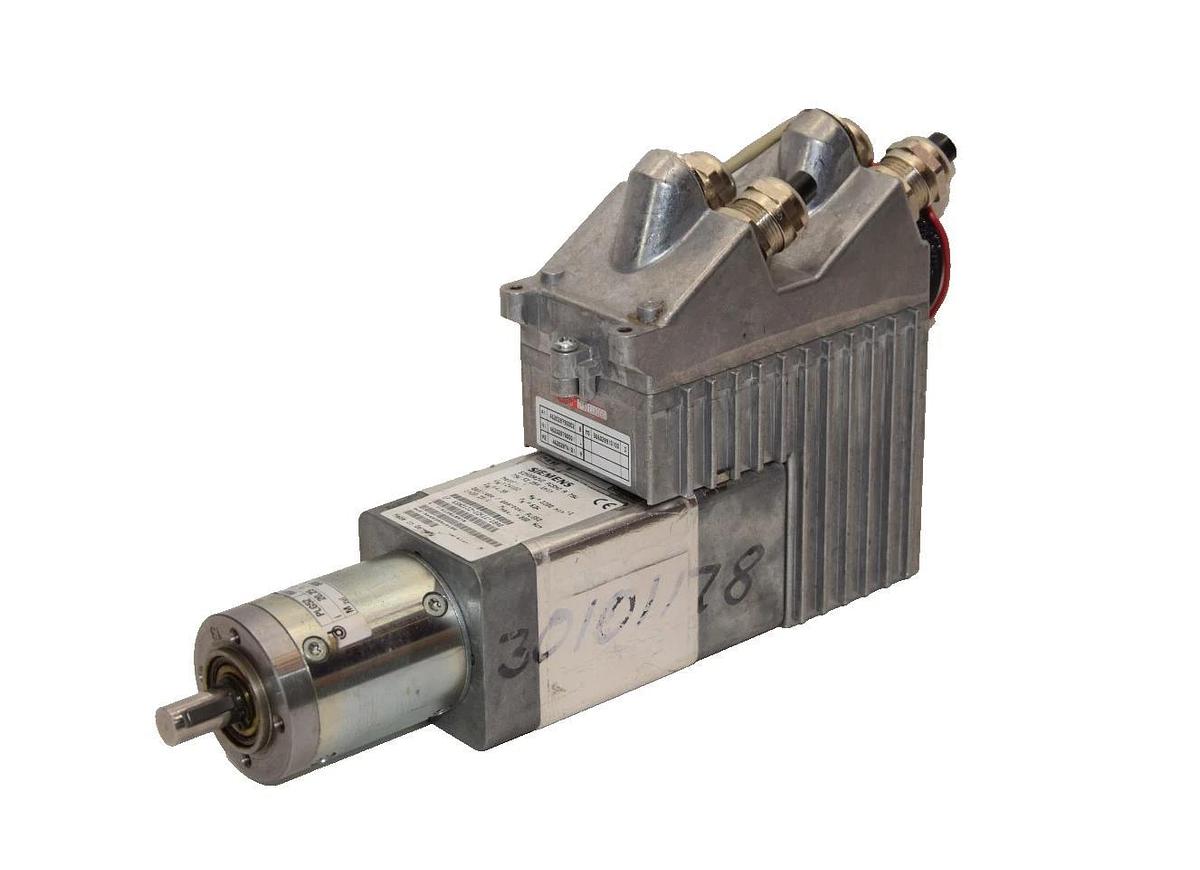 Used Siemens SimoDrive Motor Gearbox 24v 1P6SN2132-1CK11-1BA0 1P 6SN2132-1CK11-1BA0 M