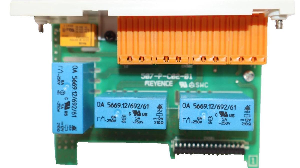 Used Keyence 507-P-C02-01 , 507PC0201 Relay Module