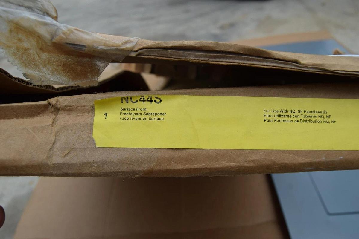 Square D Schneider PanelBoard Surface Front Cover Panel NC44S Type 1 (NEW)