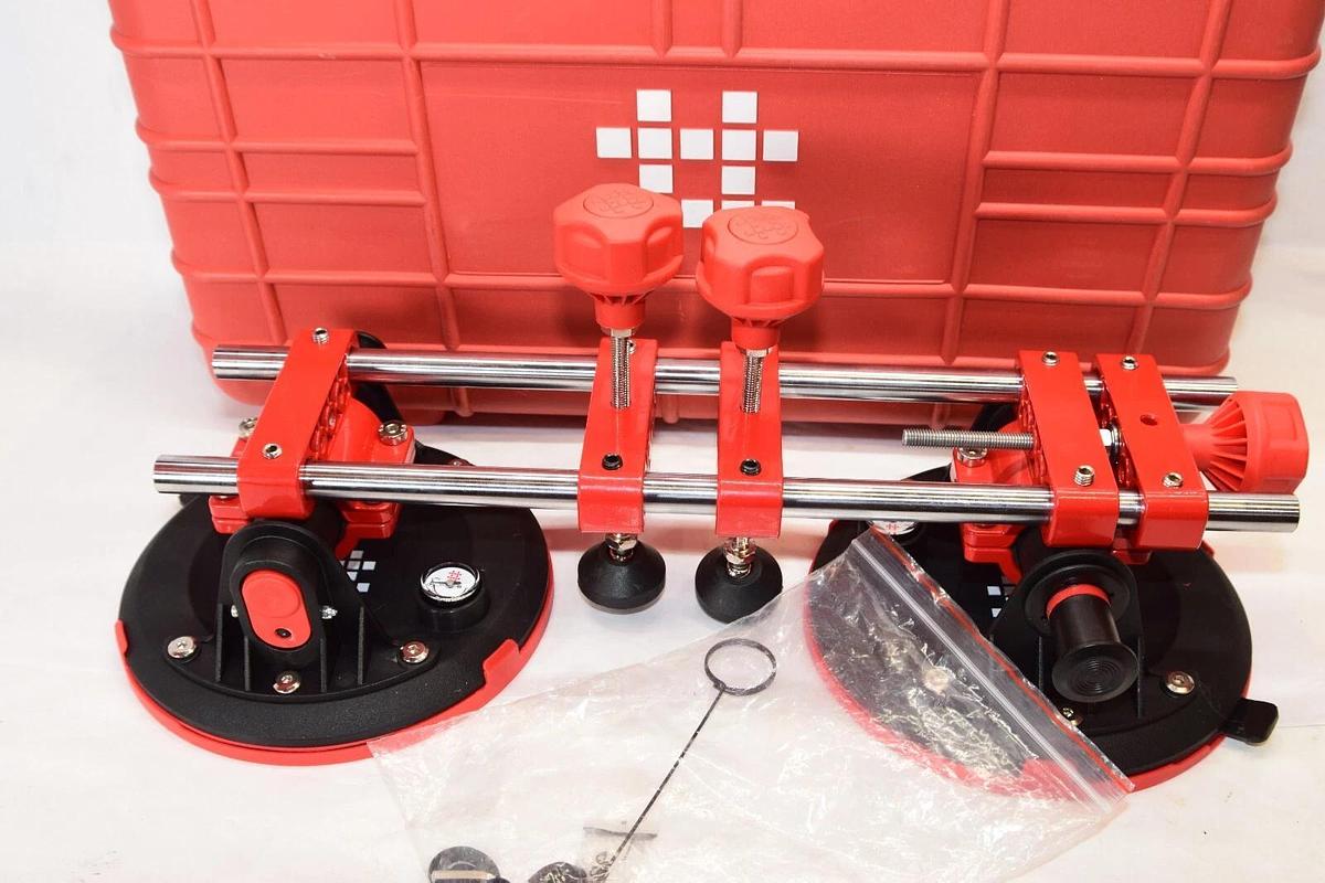 Used HIGHTOP 8" Stone Seamless Seam Setter W/Vacuum Suction Cup Joining Level  Solid