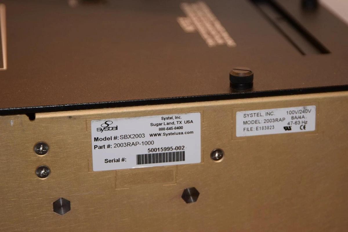 Used Systel Dematic 2003RAP-1000 SBX2003  Industrial Computer 2003RAP  pci-7442