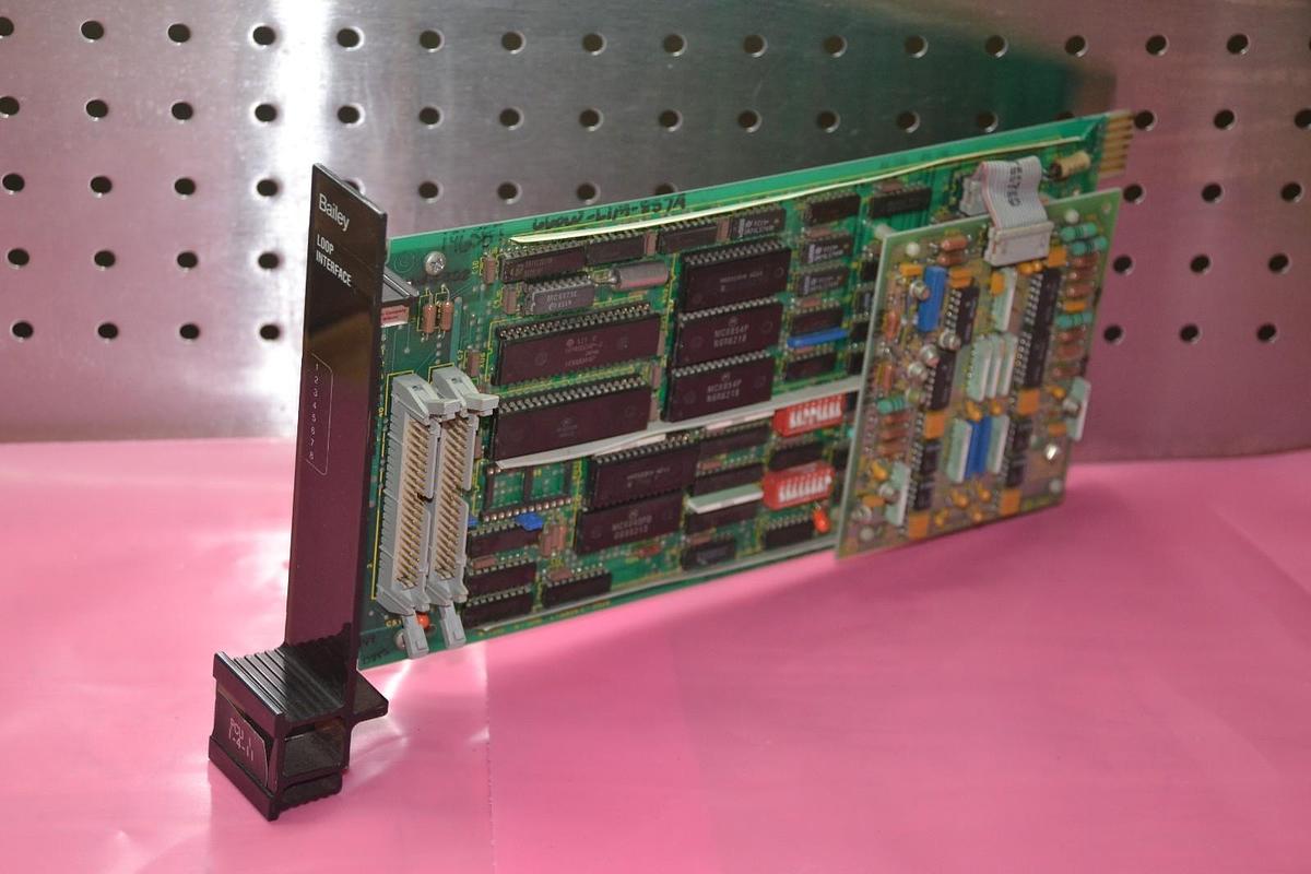 Used BAILEY NLIM01 13.0VA +5, +-15VDC NETWORK 90 LOOP INTERFACE MODULE