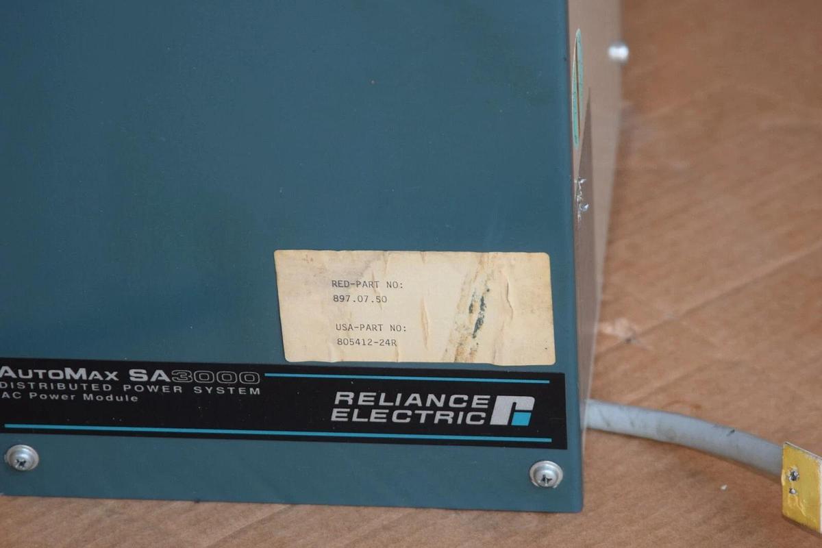 Used Reliance AutoMax SA3000 AC Power Module DC/AC Converter SA3000DC17.5 897.07.50 A