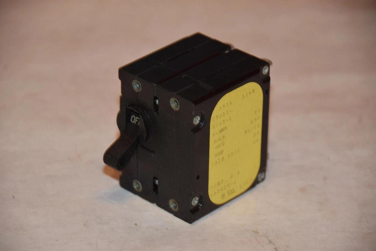Used AIRPAX UPG11-8013-1 20 F.L.AMPS 25 TRIP AMPS 50/60Hz CIRCUIT BREAKER