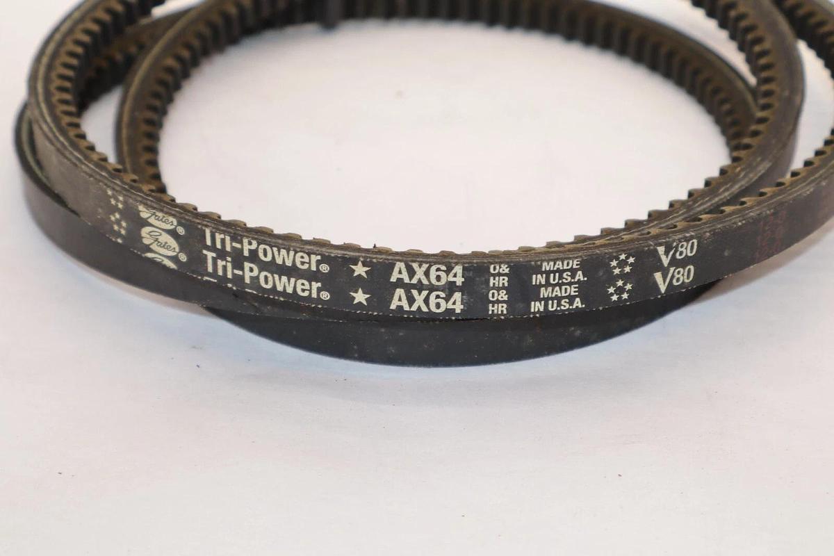(NEW ) GATES AX64 Tri-Power Cogged V-Belt USA