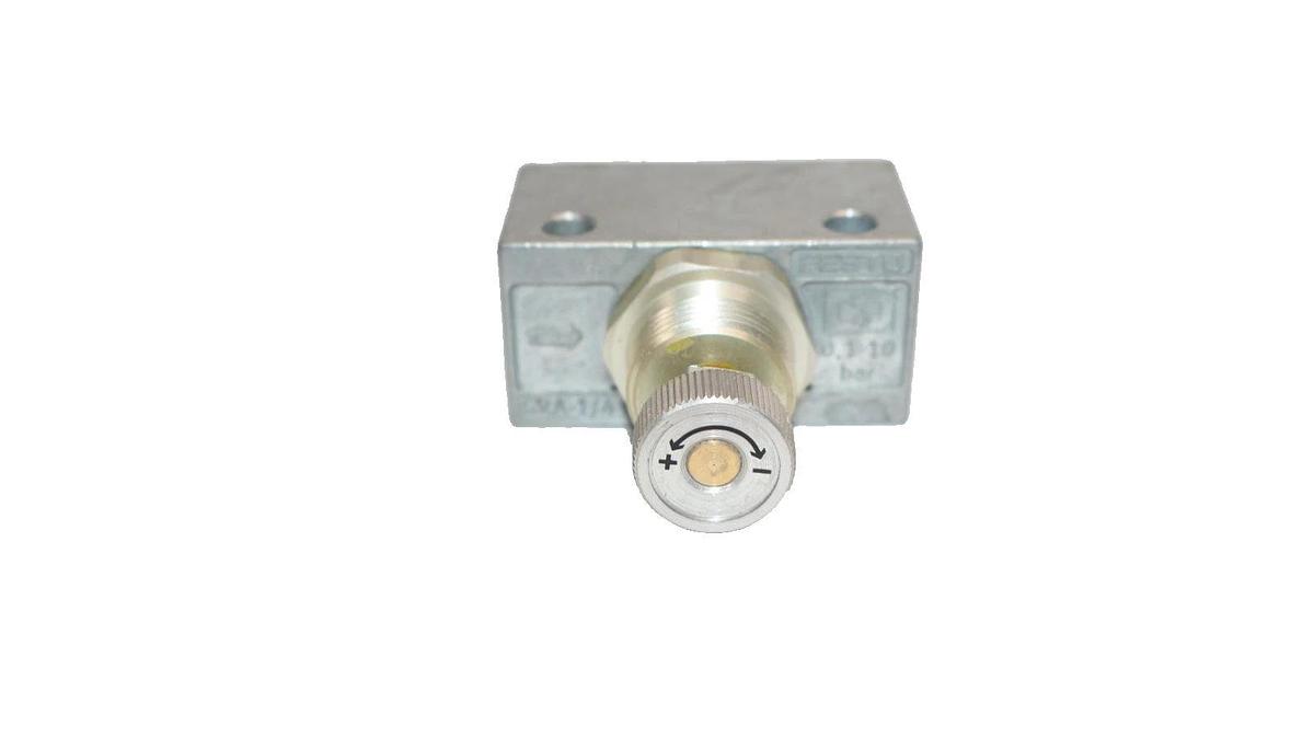 Festo One Way Control Valve GRA-1/4B GRA1/4B 1/4" NPT 0.1-10 Bar (New)