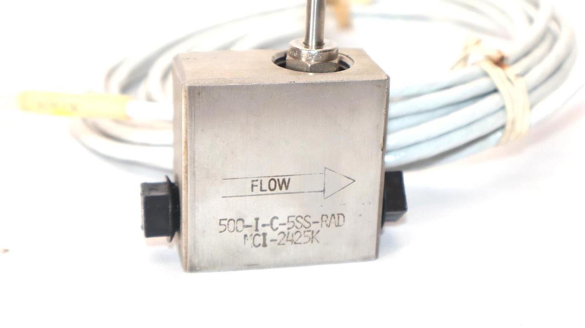 Used Kurz Instruments 500-I-C-5SS-RAD MCI-2425K Mass Flowmeter (New)