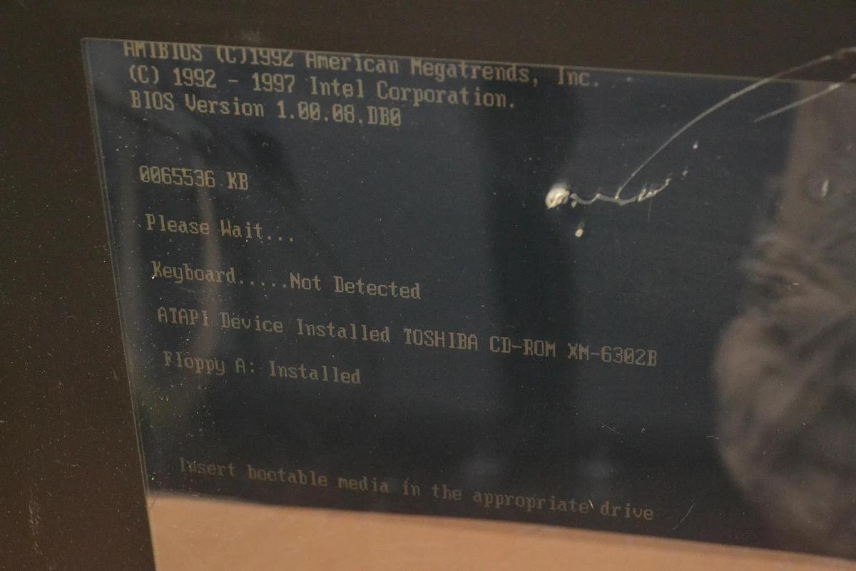 Used Allen Bradley 6180 6180-ADKDFGDZCCZ Ser B Operator Interface