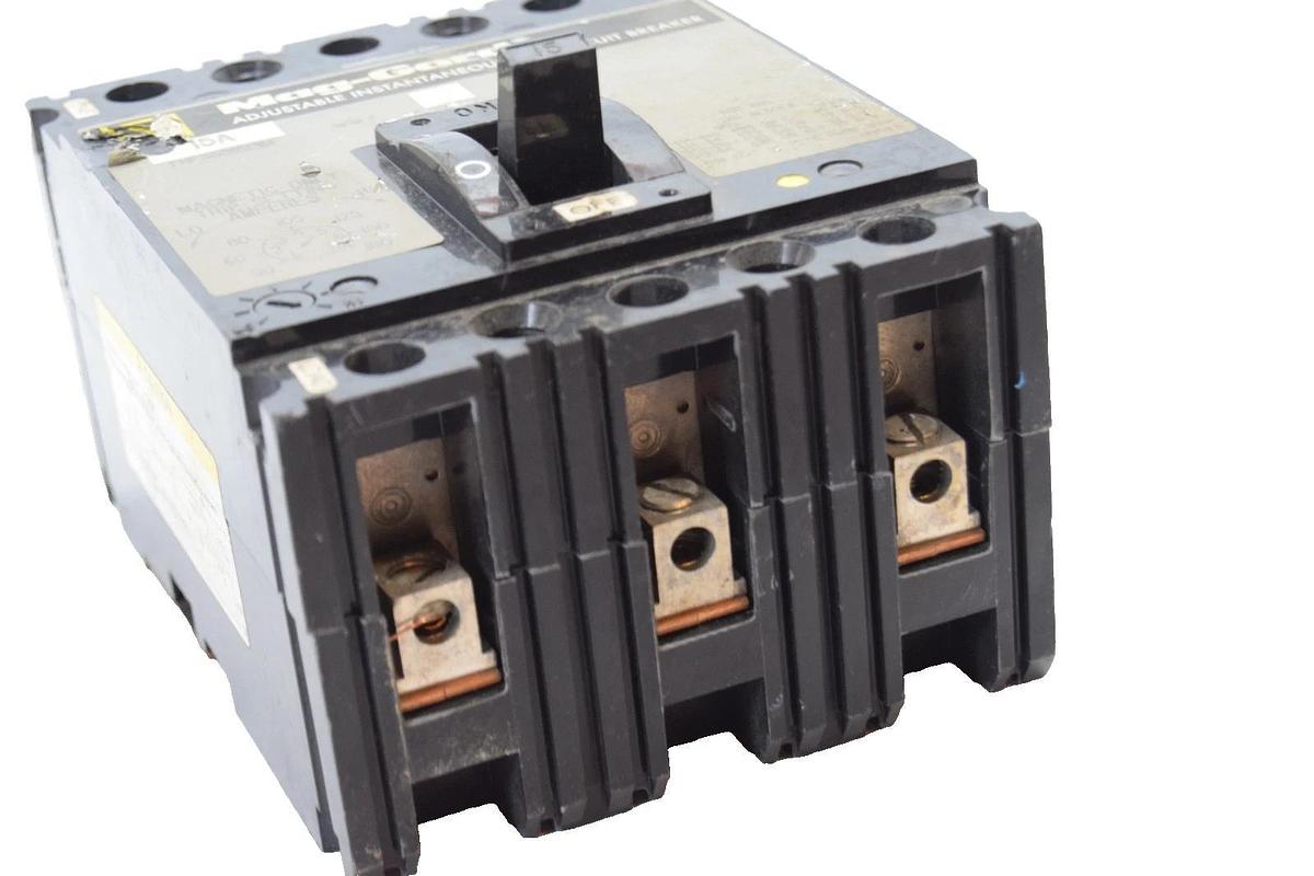 Used Square D FHP3601513M Series 2 15A Amp 3P Mag-Gard Circuit Breaker