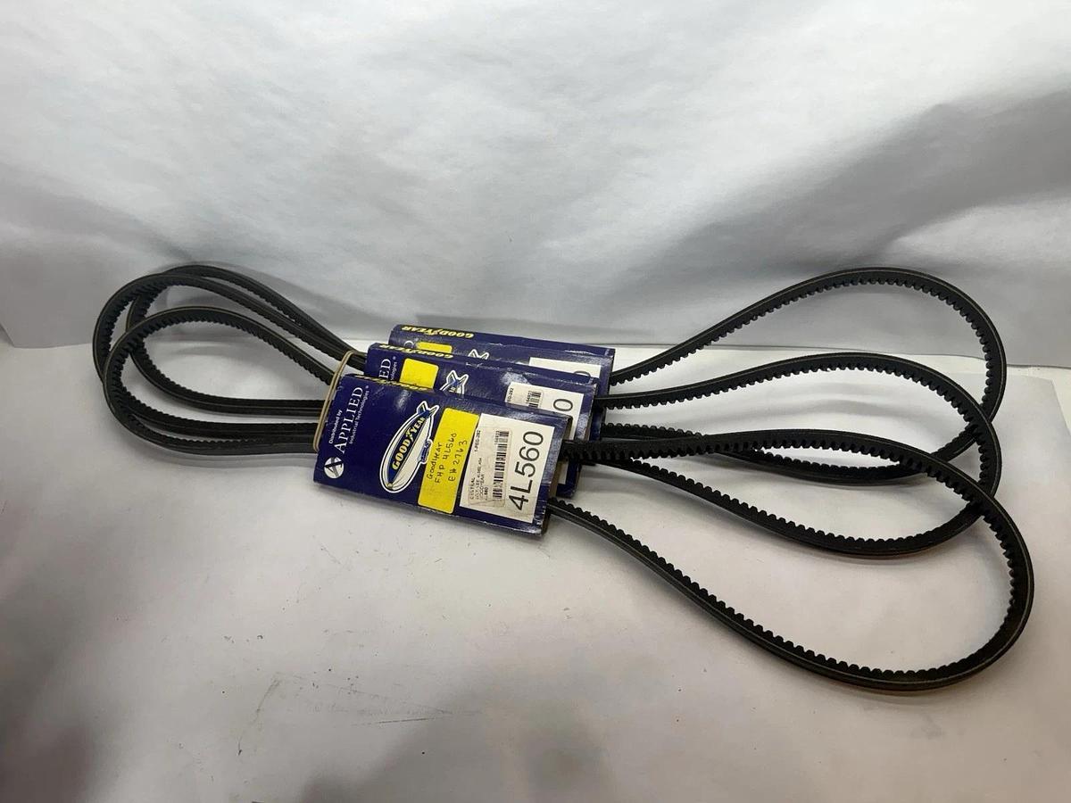 GOODYEAR V-Belt Belt FHP 4L560  FHP4L560 (NEW - Lot of 3)