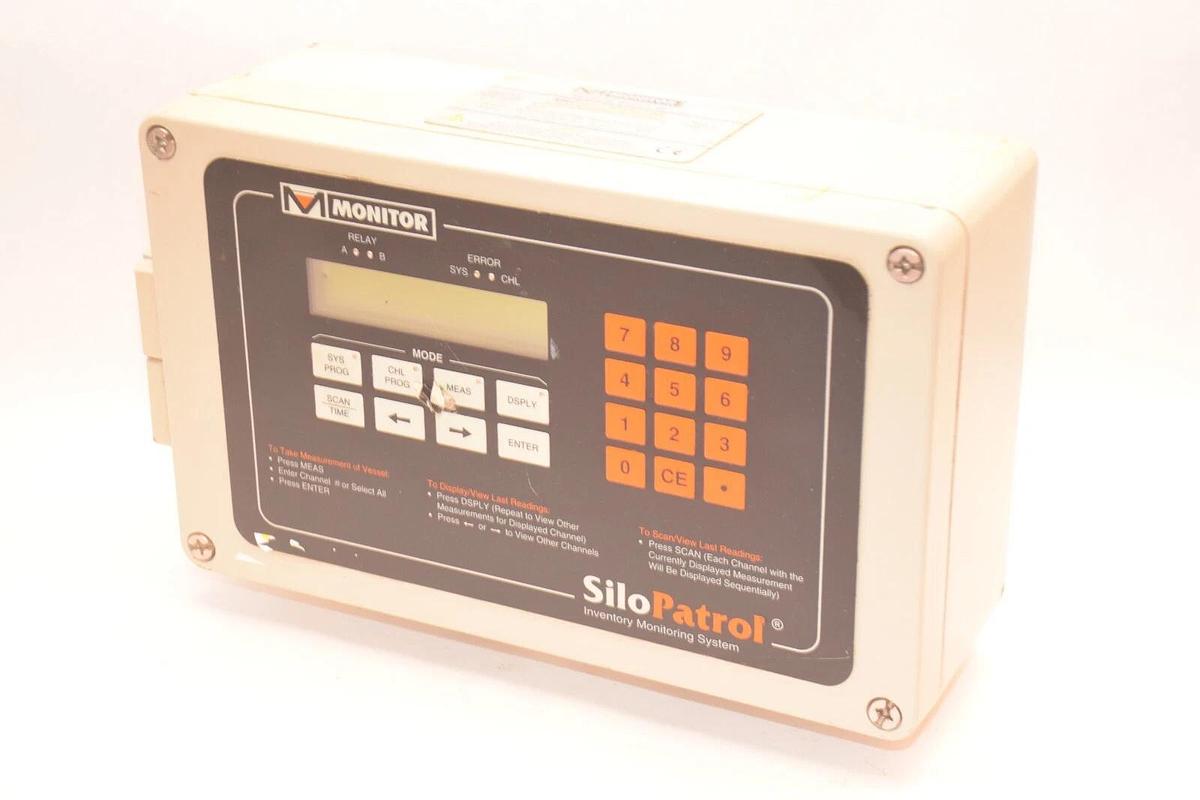 Used MONITOR 6-8611-21 115V Type 4 SiloPatrol Inventory Monitoring System