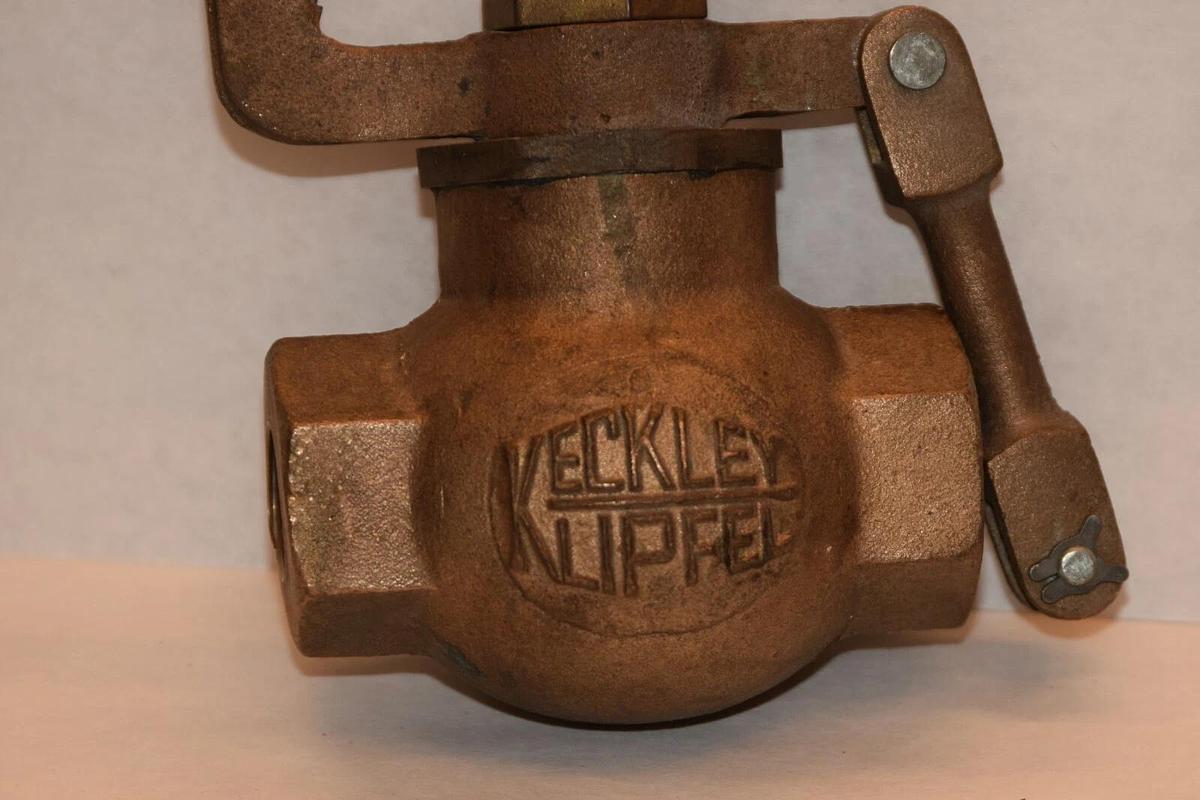 (NEW) KECKLEY KLIPFEL 3/4" Float Ball Valve