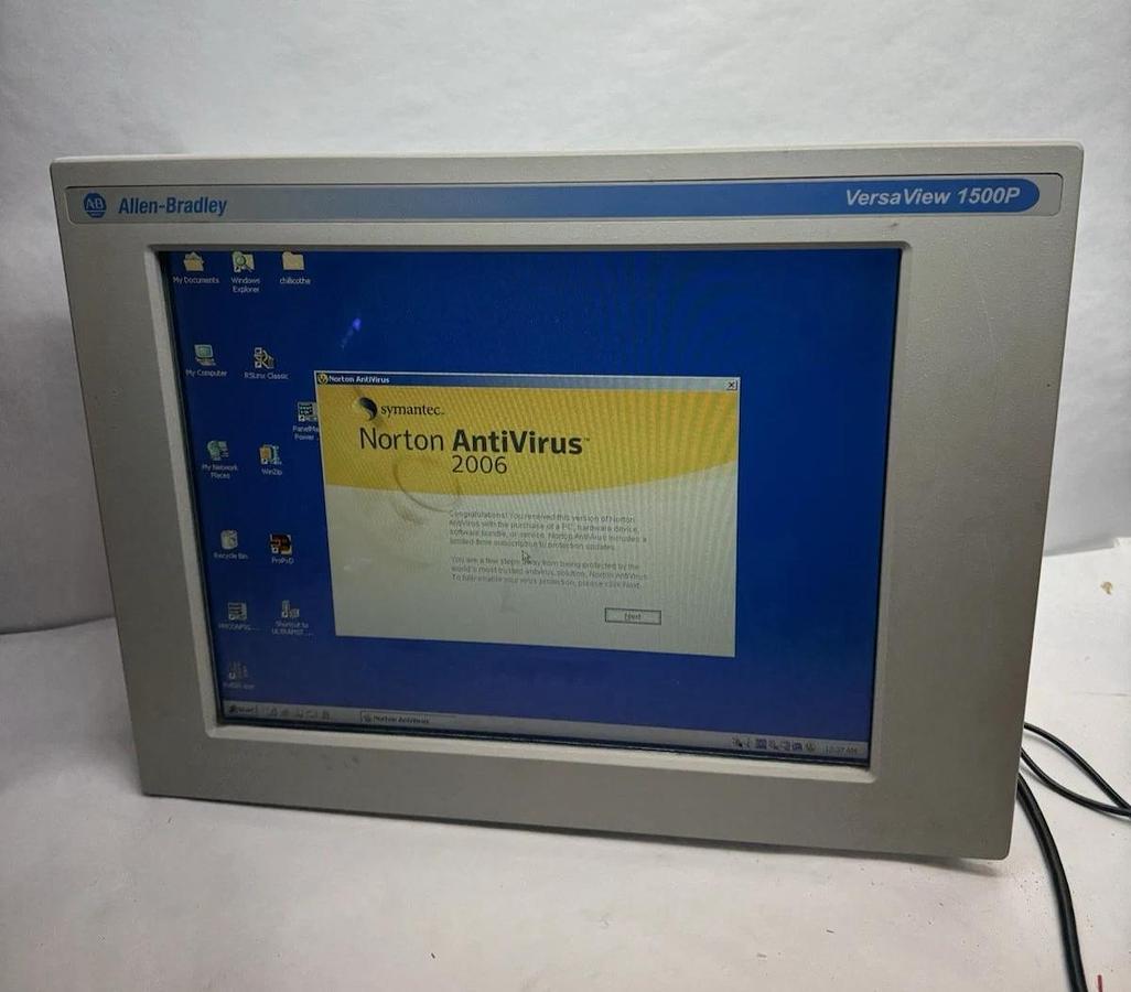 Used ALLEN BRADLEY 6181P-15NP2KH VersaView 1500P Operator interface INTEGRATED SYSTEM