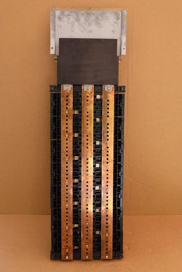 Used General Electric GE 225Amp 3Ph Main Lug Panelboard Back Plate Panel Interior