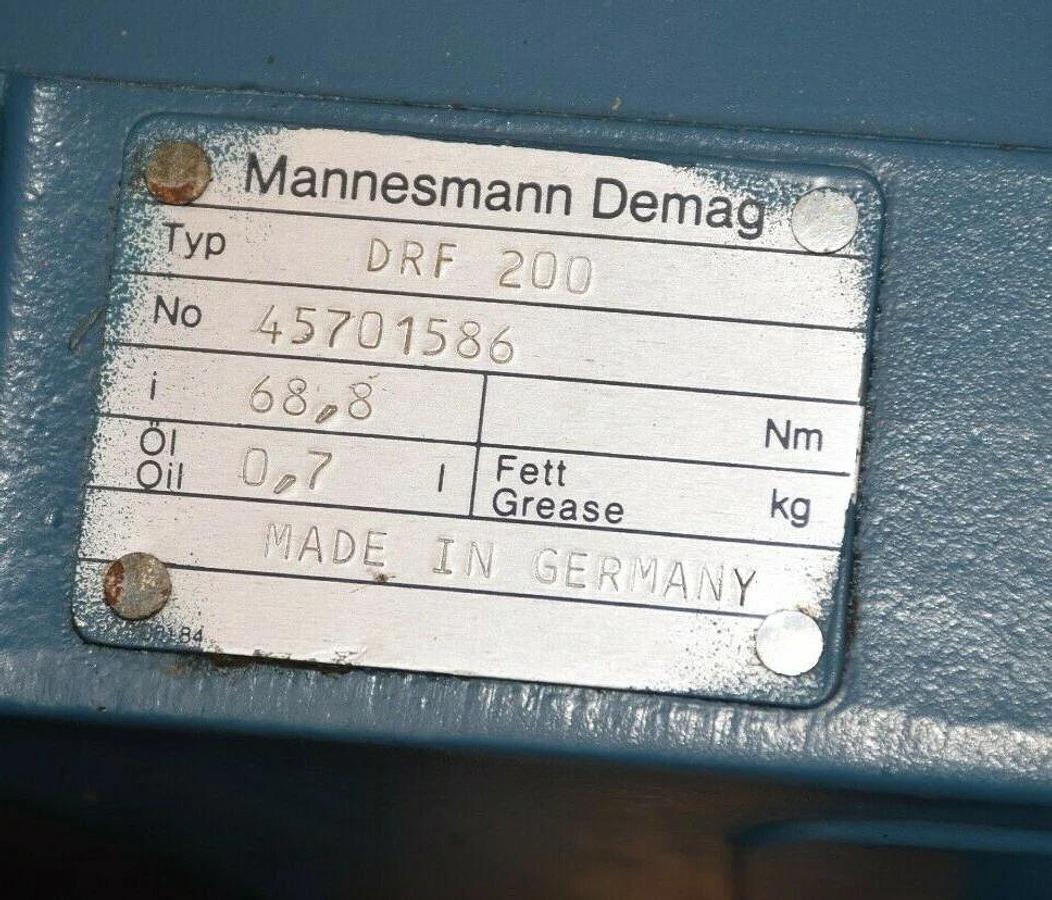 DeMag R4224  DRF-200 45701586 Friction Wheel Drive FG06 U2-H1-F1 45701586