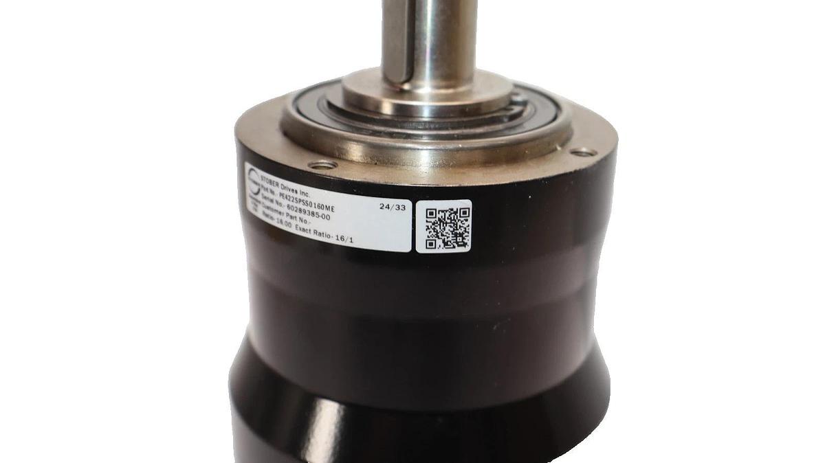 Stober Drives PE422SPSS0160ME 16:1 Ratio 3/4" bore 7/8" Shaft Gear Reducer (New)