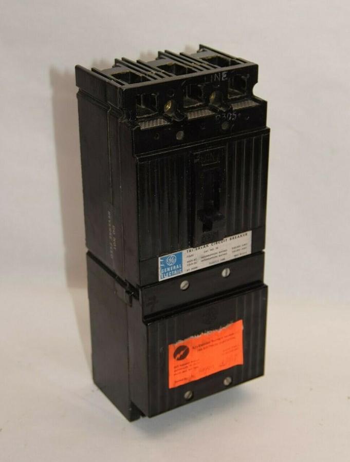 Used GE GENERAL ELECTRIC TB13070AW 70A 70 Amp 70A 600Vac 3P Circuit Breaker