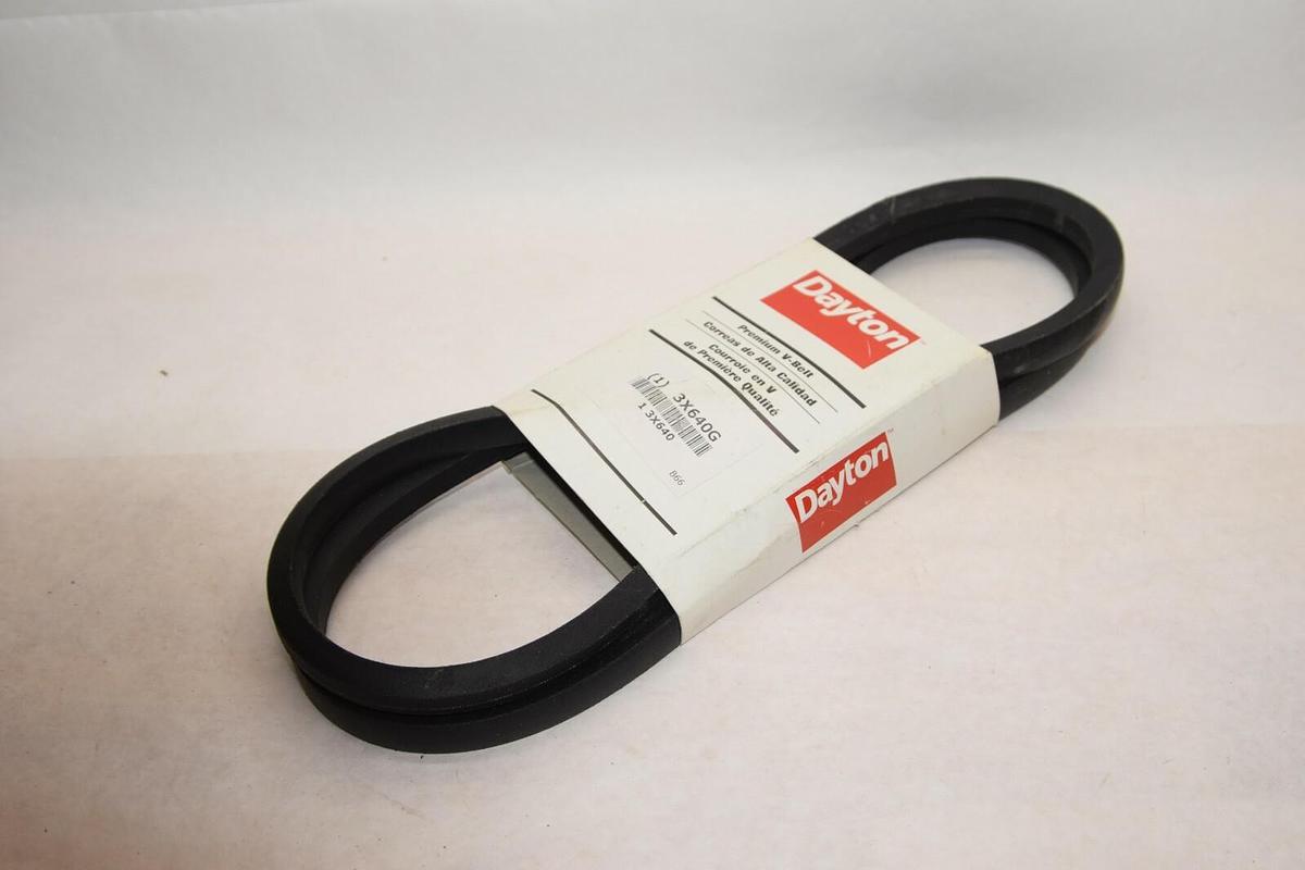 (NEW) DAYTON 3X640G B-66 Premium V-Belt