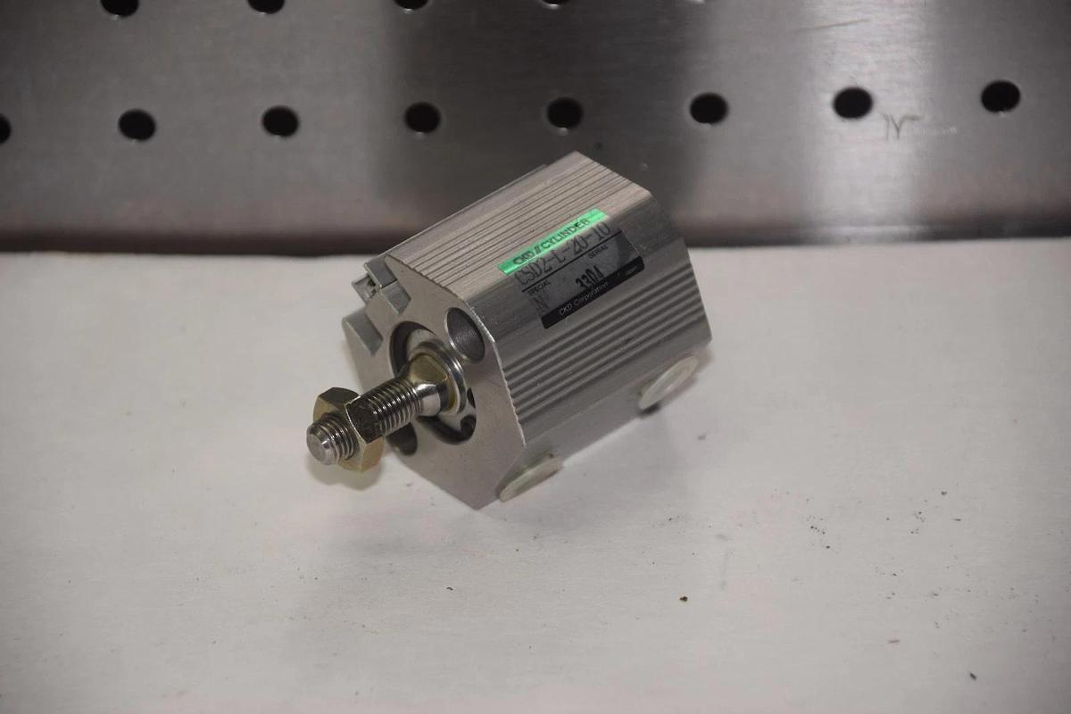 CKD CSD2-L-20-10 CSD2L2010 COMPACT PNEUMATIC CYLINDER NEW