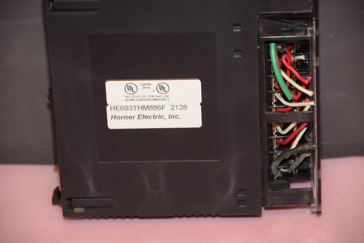 Used Ge Fanuc, Horner, HE693THM886F 2128 Thermocouple Input  MODULE ANALOG 8 POINT
