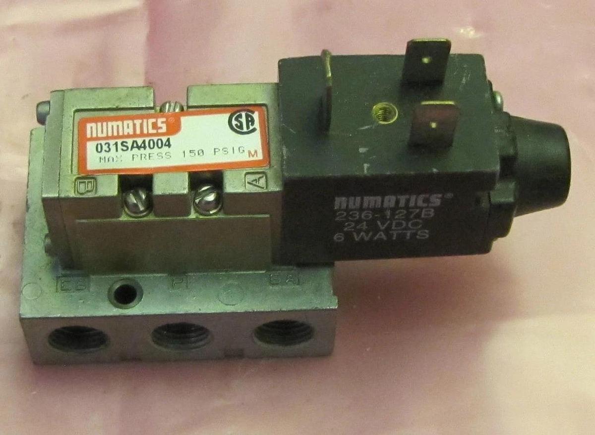 Used NUMATICS VALVE 031SA4004 150 PSI