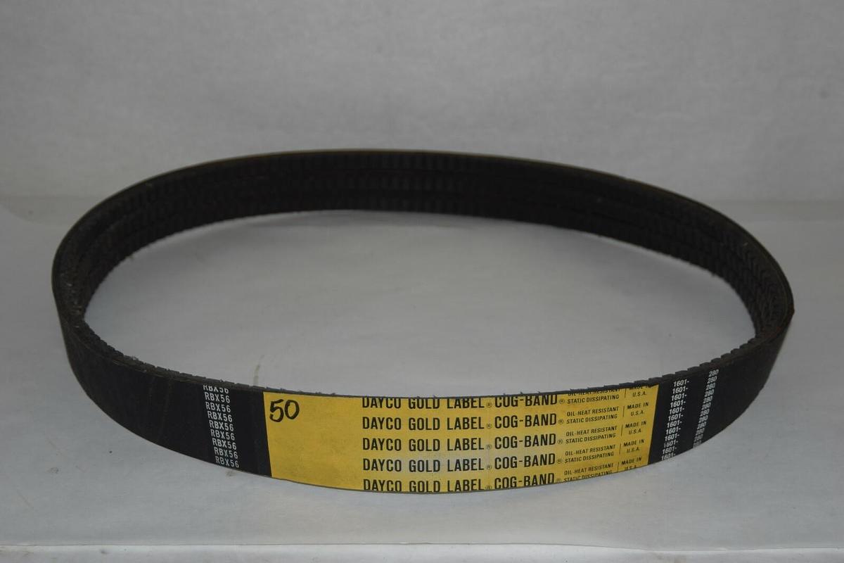 (New) Dayco RBX56 Cogged Banded V Belt