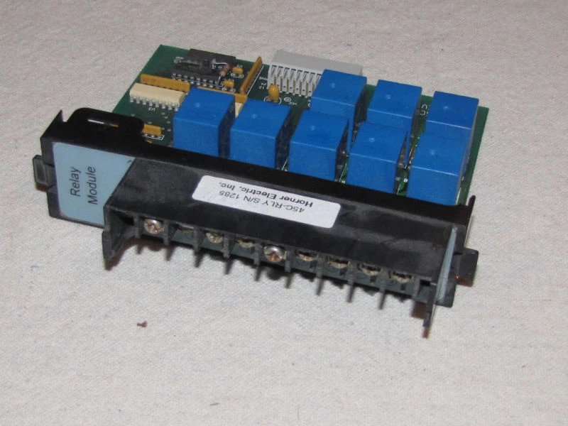 Used HORNER ELECTRIC PLC RELAY MODULE 45C-RLYC HE45C-RLYC