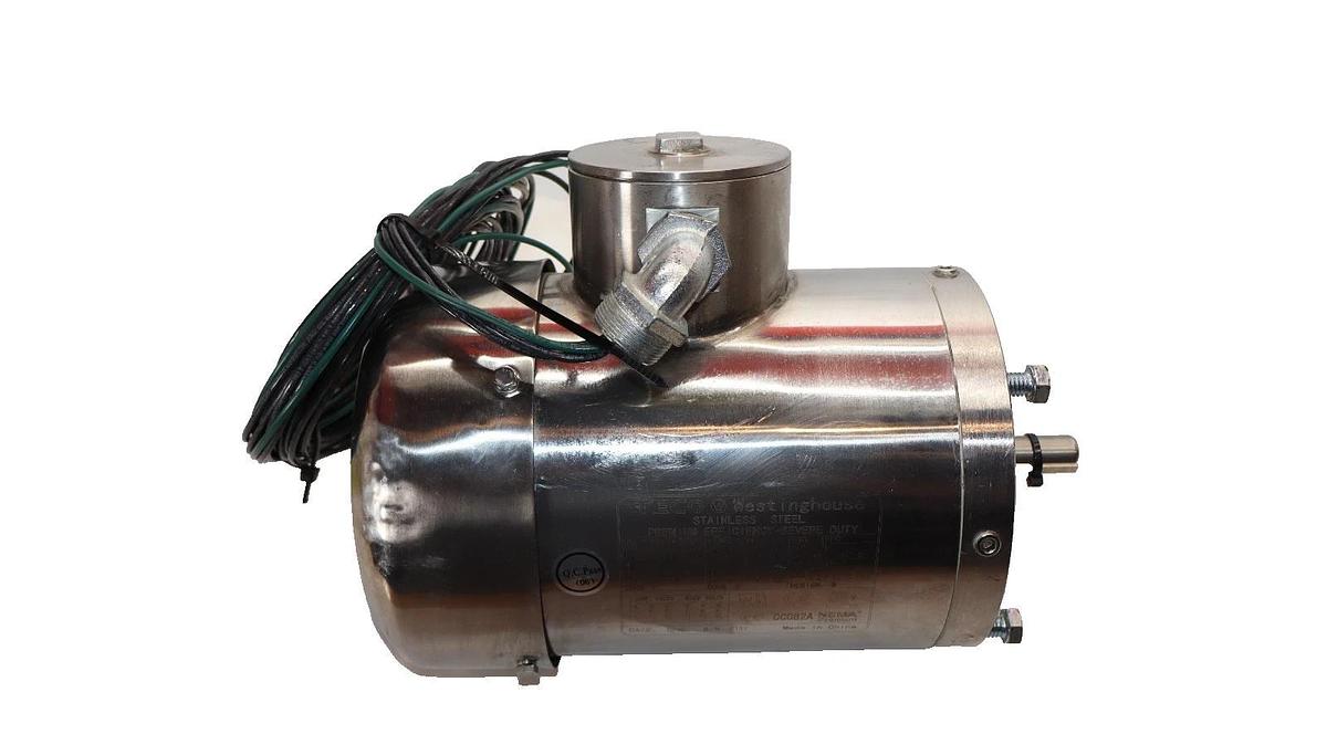 Teco-Westinghouse WFPV0/54C , 56C Frame , CC082A 5/8" Rod Motor (New)